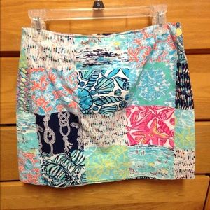 Lilly Pulitzer Sailor Patch Skirt